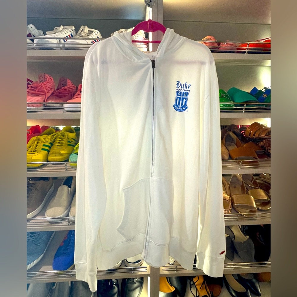 Zip up Duke hoodie